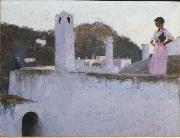 John Singer Sargent View of Capri Sweden oil painting artist